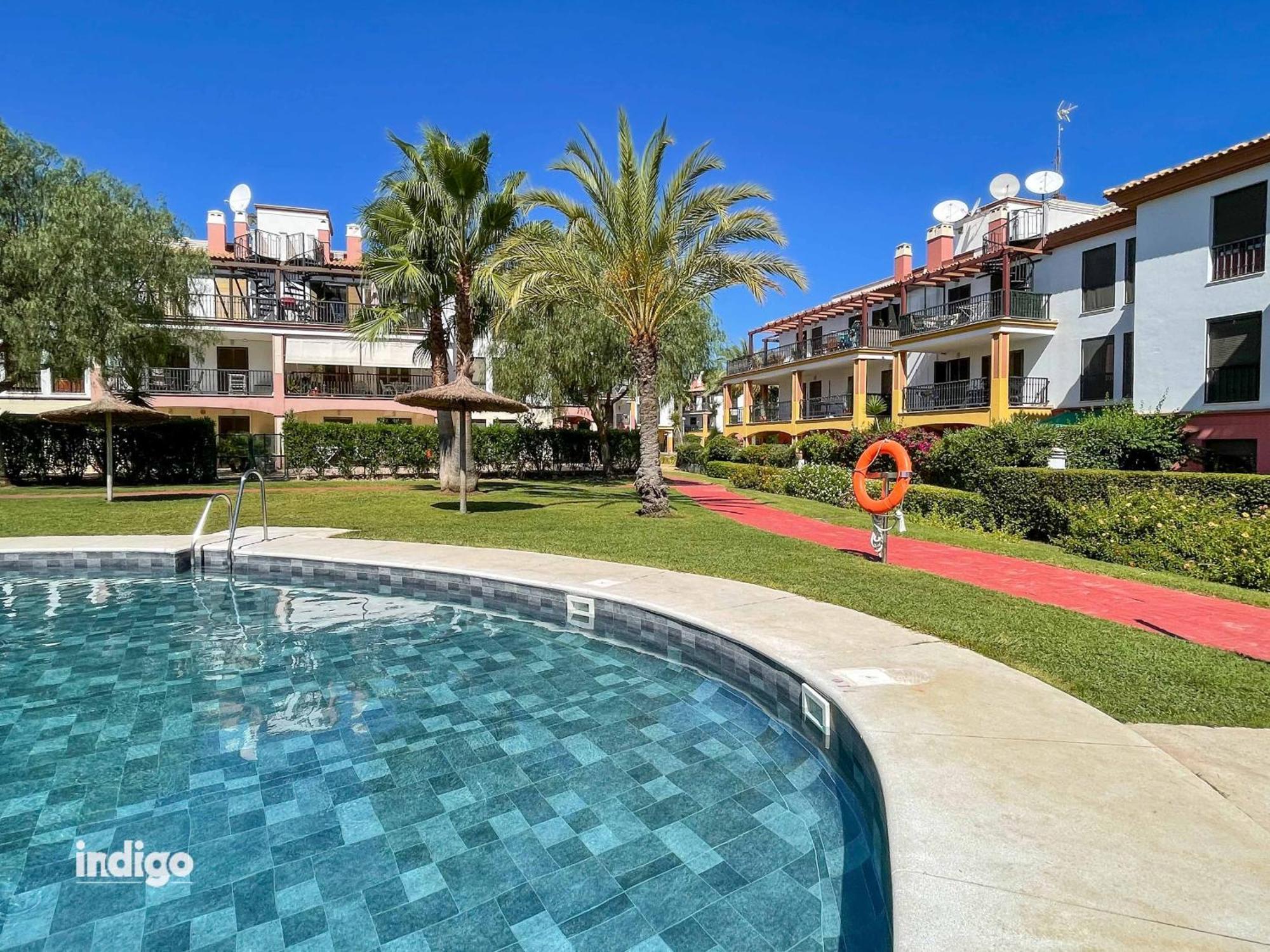 Con Jardin Y Acceso A La Piscina. Apartment Ayamonte Exterior photo
